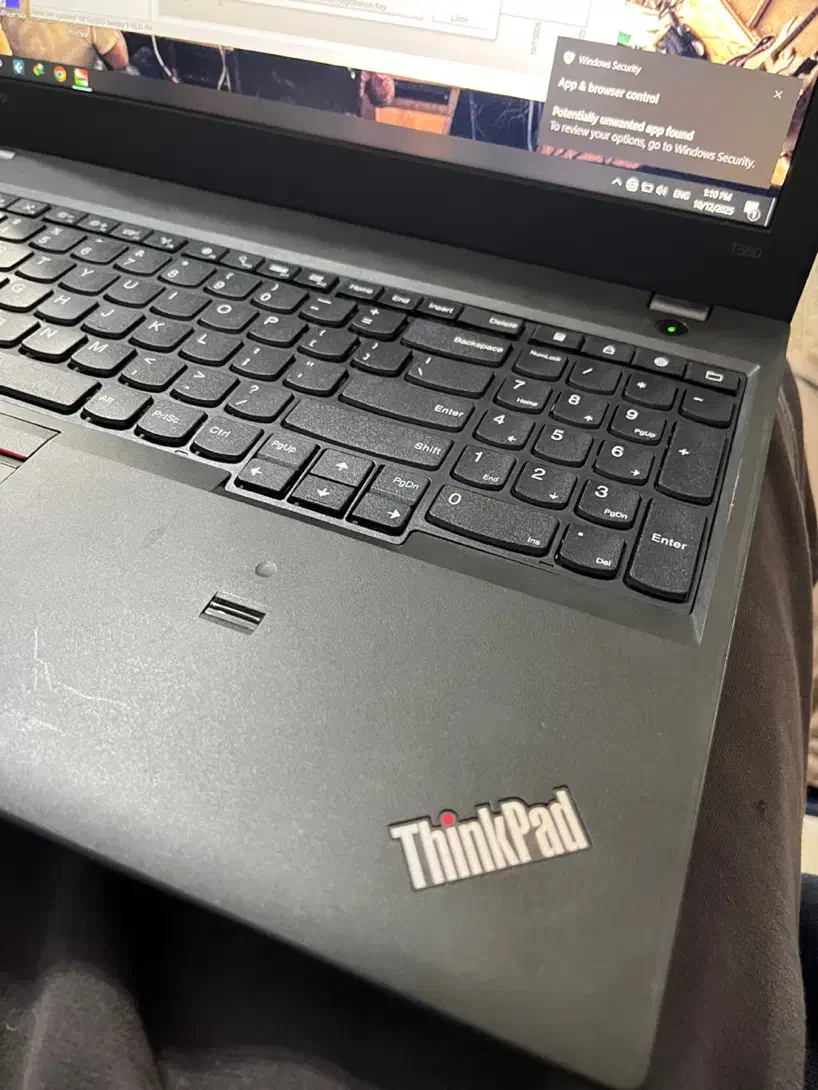 لپ‌تاپ Lenovo ThinkPad T560 سالم وآماده تحویل|رایانه همراه|رشت, معلم|دیوار