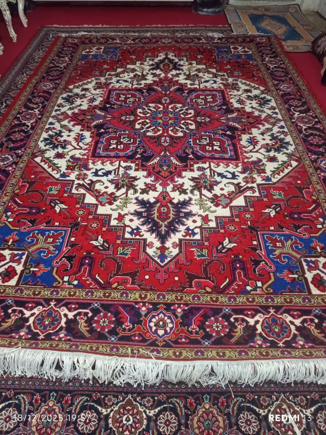 یک جفت فرش ۹متری هریس تاجری|فرش|هریس, |دیوار