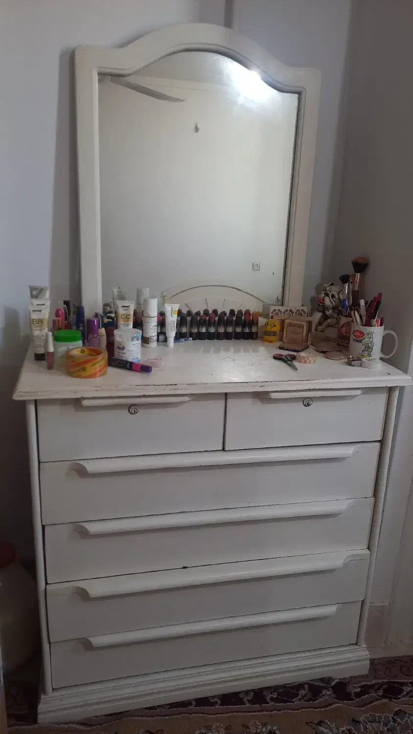 دراور با آینه|جاکفشی، کمد، دراور|گرگان, |دیوار