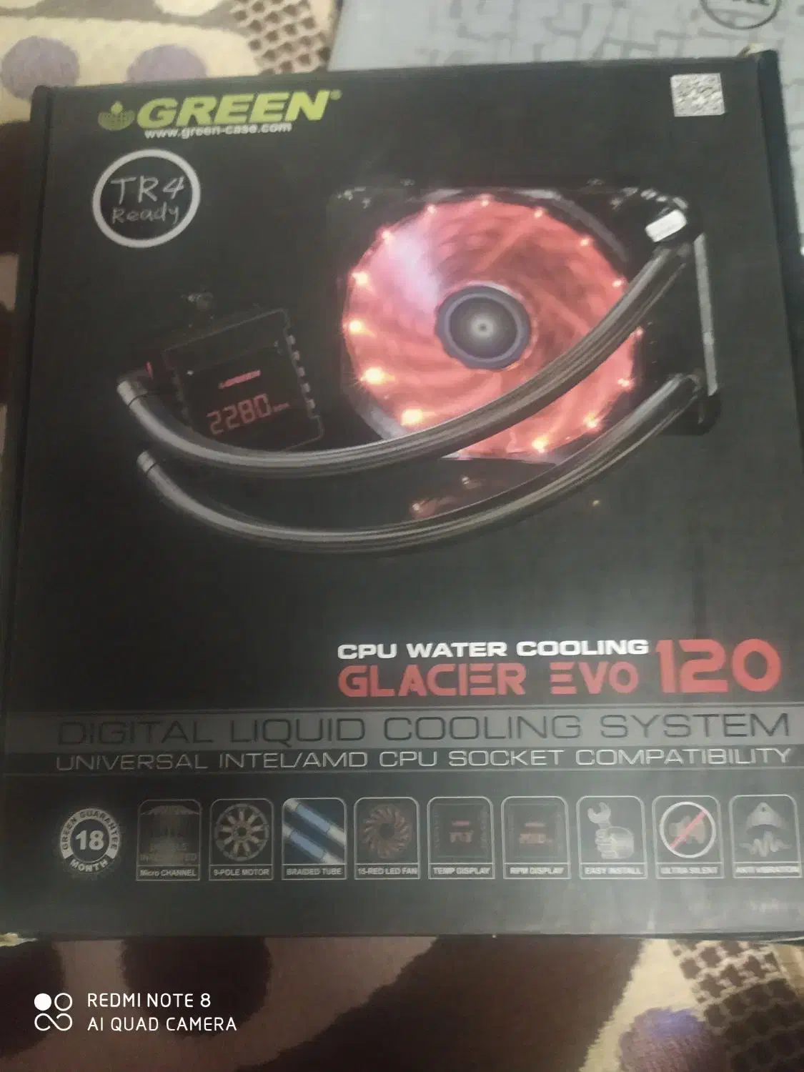 خنک کننده cpu مدل GREEN EVO120|قطعات و لوازم جانبی رایانه|بندرعباس, |دیوار