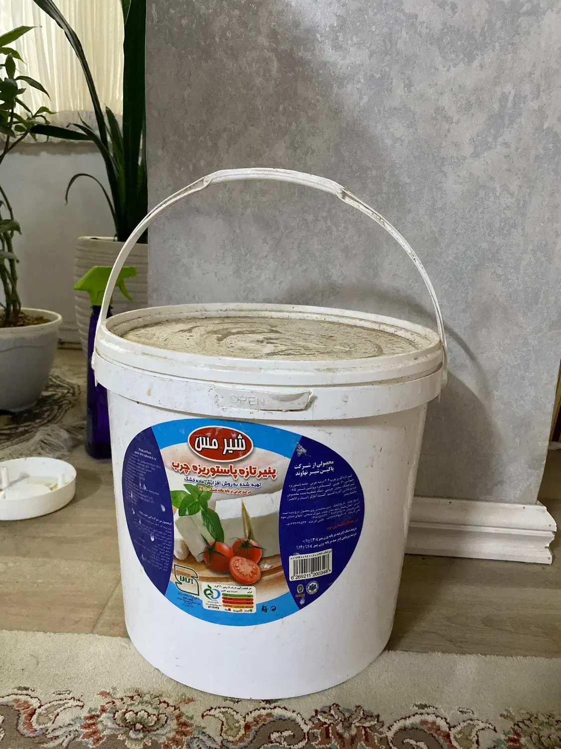 سطل پنیر تعداد ۲۰|ظروف نگهدارنده، پلاستیکی، یک‌بارمصرف|نیشابور, شهید بهشتی|دیوار