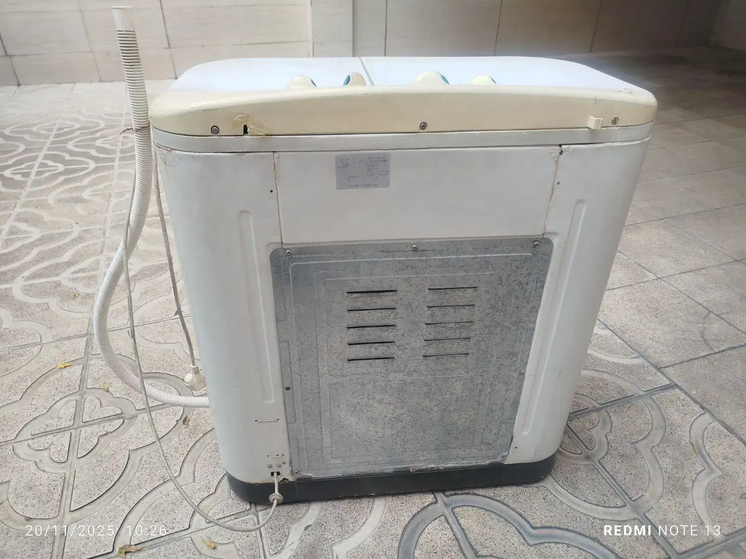 ماشین لباسشویی دو قلوی پاکشوما|ماشین لباسشویی و خشک‌کن لباس|تهران, خزانه|دیوار