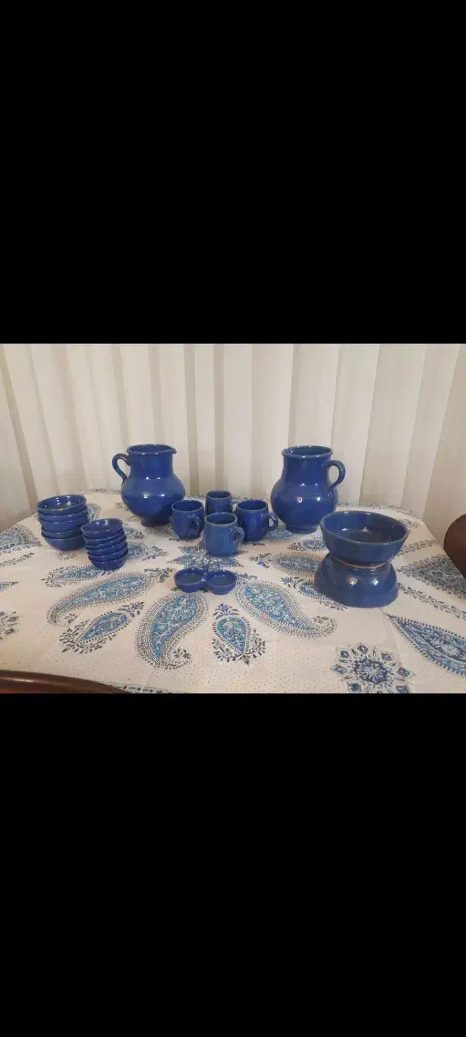 پارچ ولیوان سفالی|صنایع دستی و سایر لوازم تزئینی|مشهد, امام خمینی|دیوار