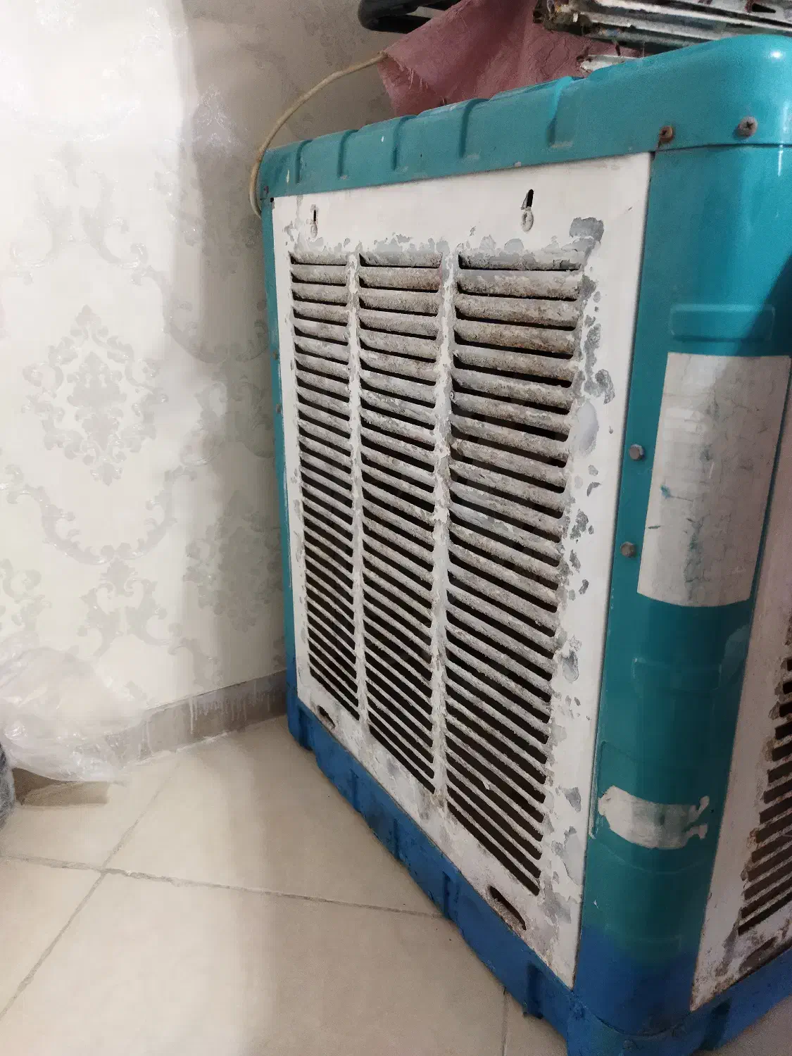 کولر آبی 4500/سالم، مناسب خونه مغازه|کولر آبی|پرند, فاز ۳|دیوار