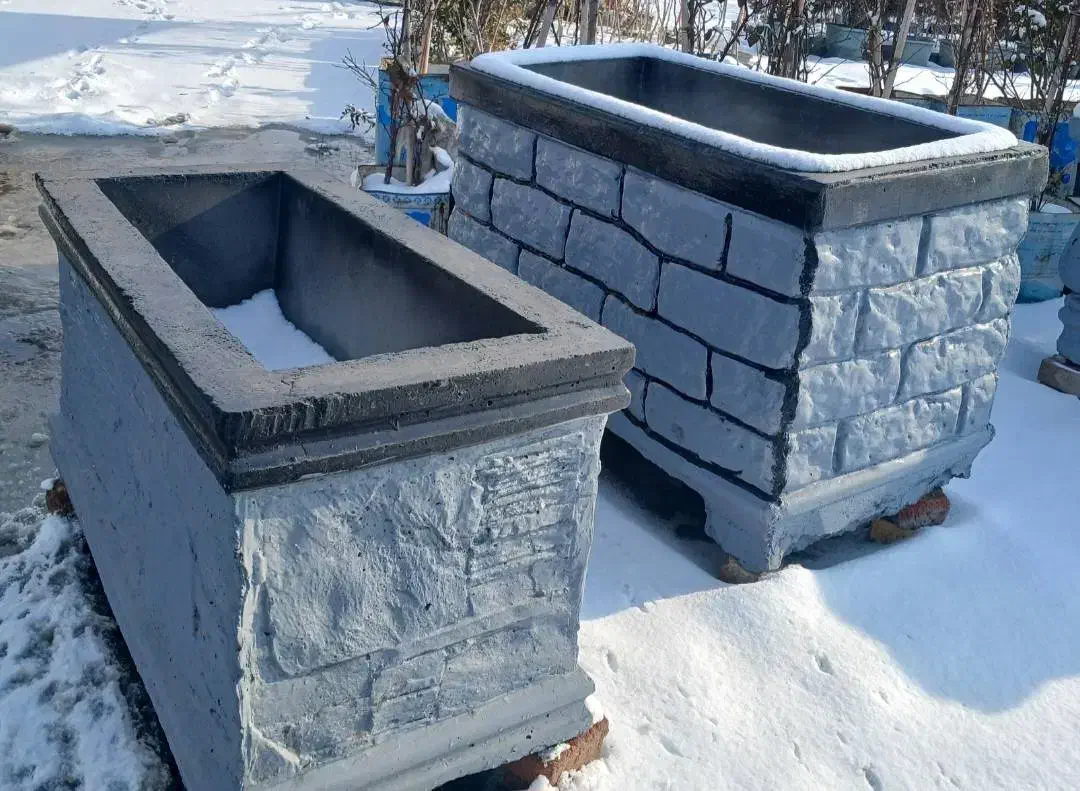 گلدان بتنی|مصالح و تجهیزات ساختمان|خسروشاه, |دیوار