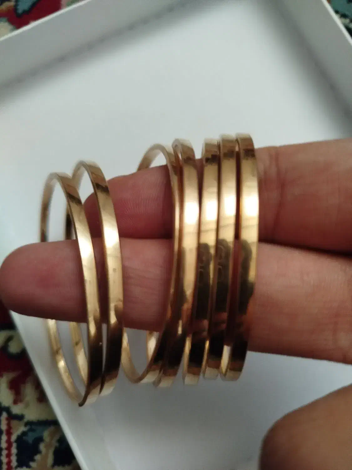 النگو آینه ای سرمایه گذاری طلا|جواهرات|کرمان, |دیوار