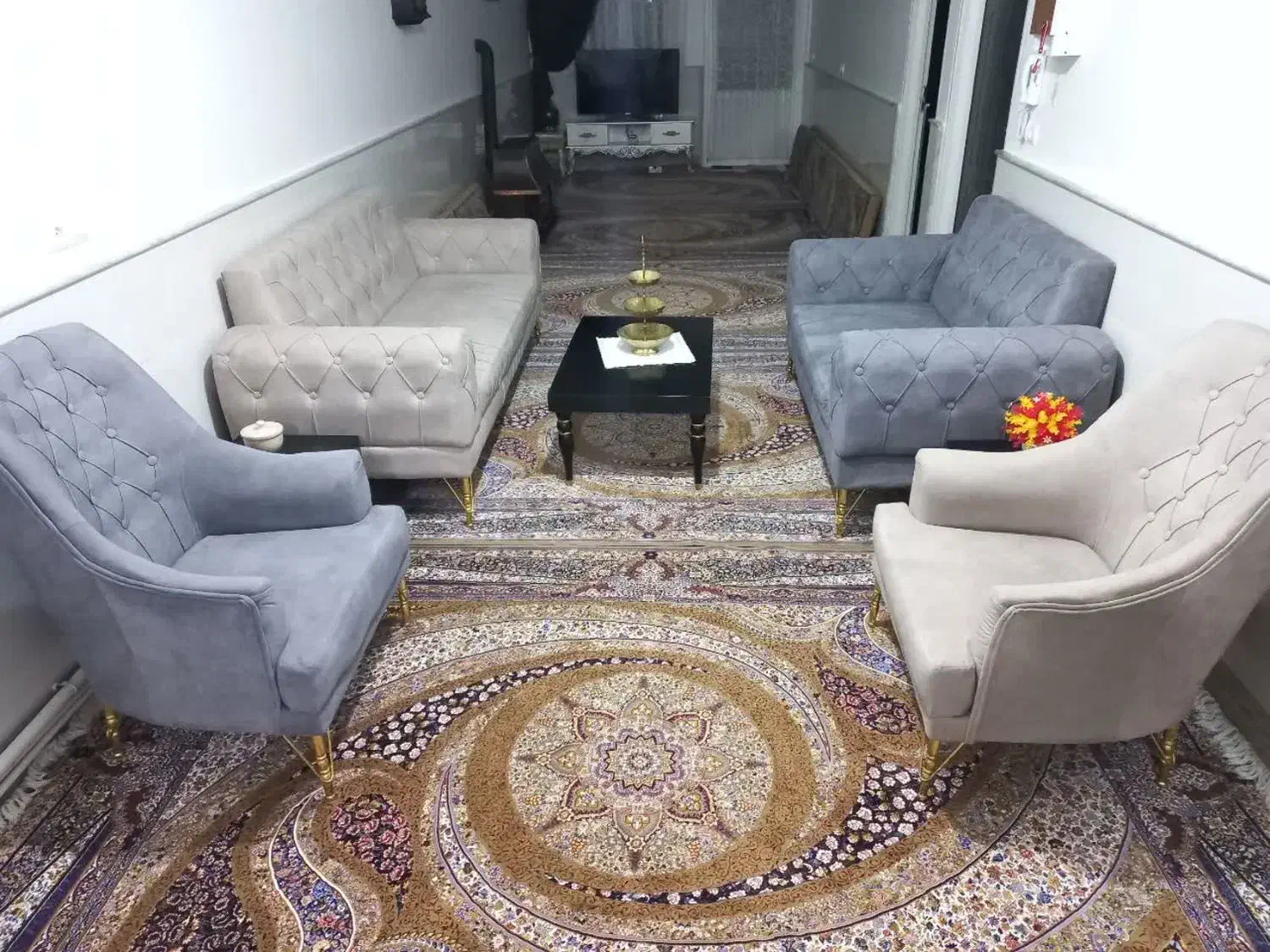 مبل ۷نفره|مبلمان خانگی و میز عسلی|توتکابن, |دیوار