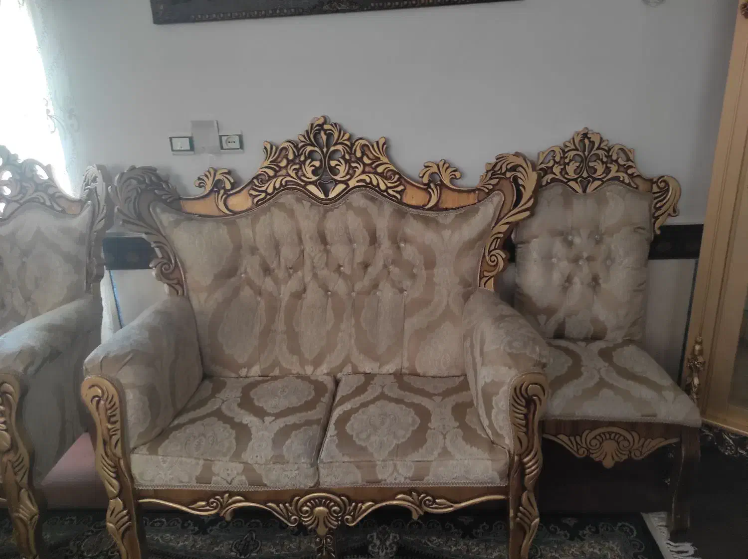 مبل|مبلمان خانگی و میز عسلی|تاکستان, |دیوار