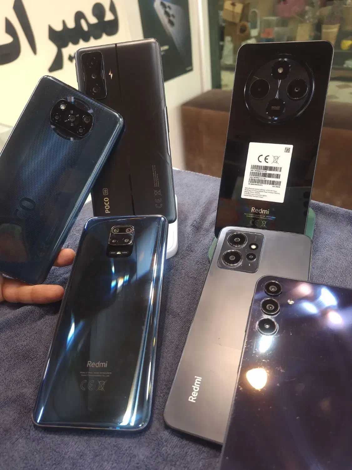 A15 X4Gt Note12 pocoX3 note9|موبایل|شیراز, فخرآباد (دروازه کازرون)|دیوار
