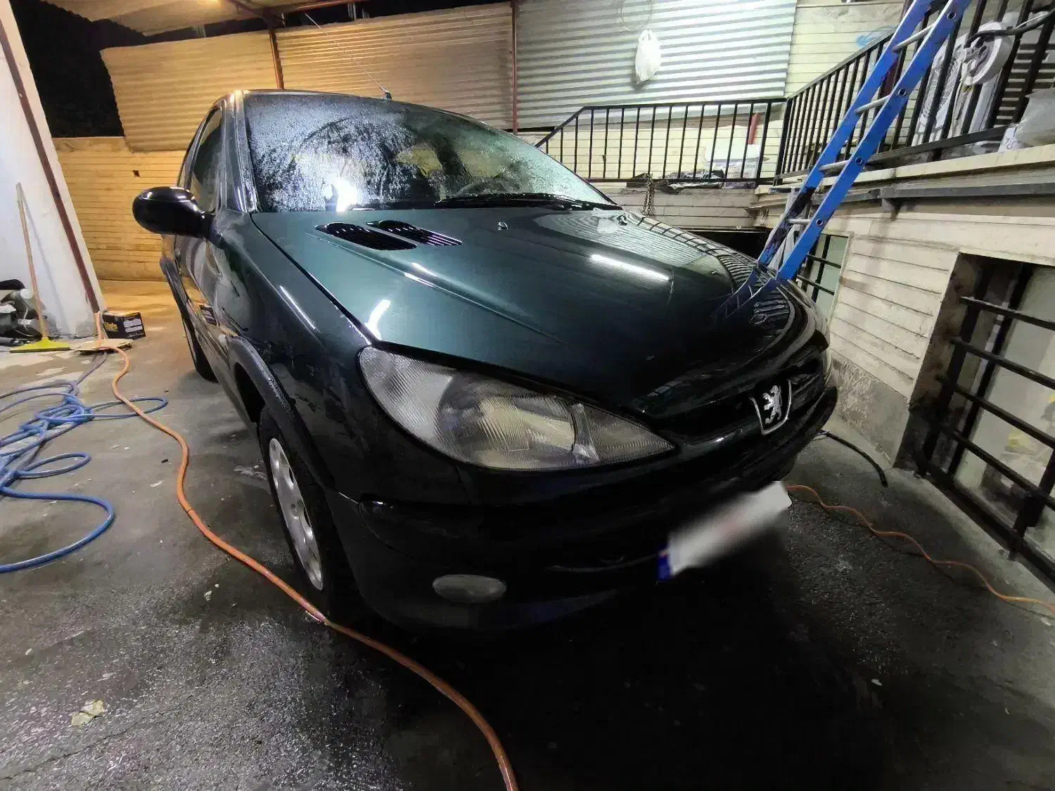 پژو 206 81 تیپ فرانسه  دو در حد خشک|خودرو سواری و وانت|گرمدره, |دیوار