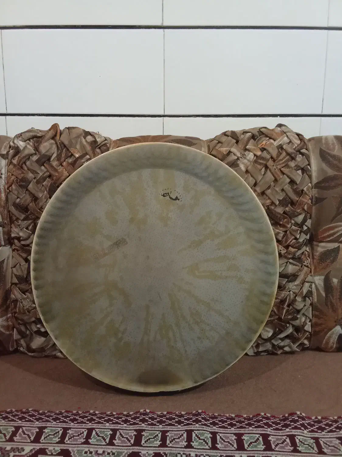 ساز دف|سازهای سنتی|مبارکه, |دیوار