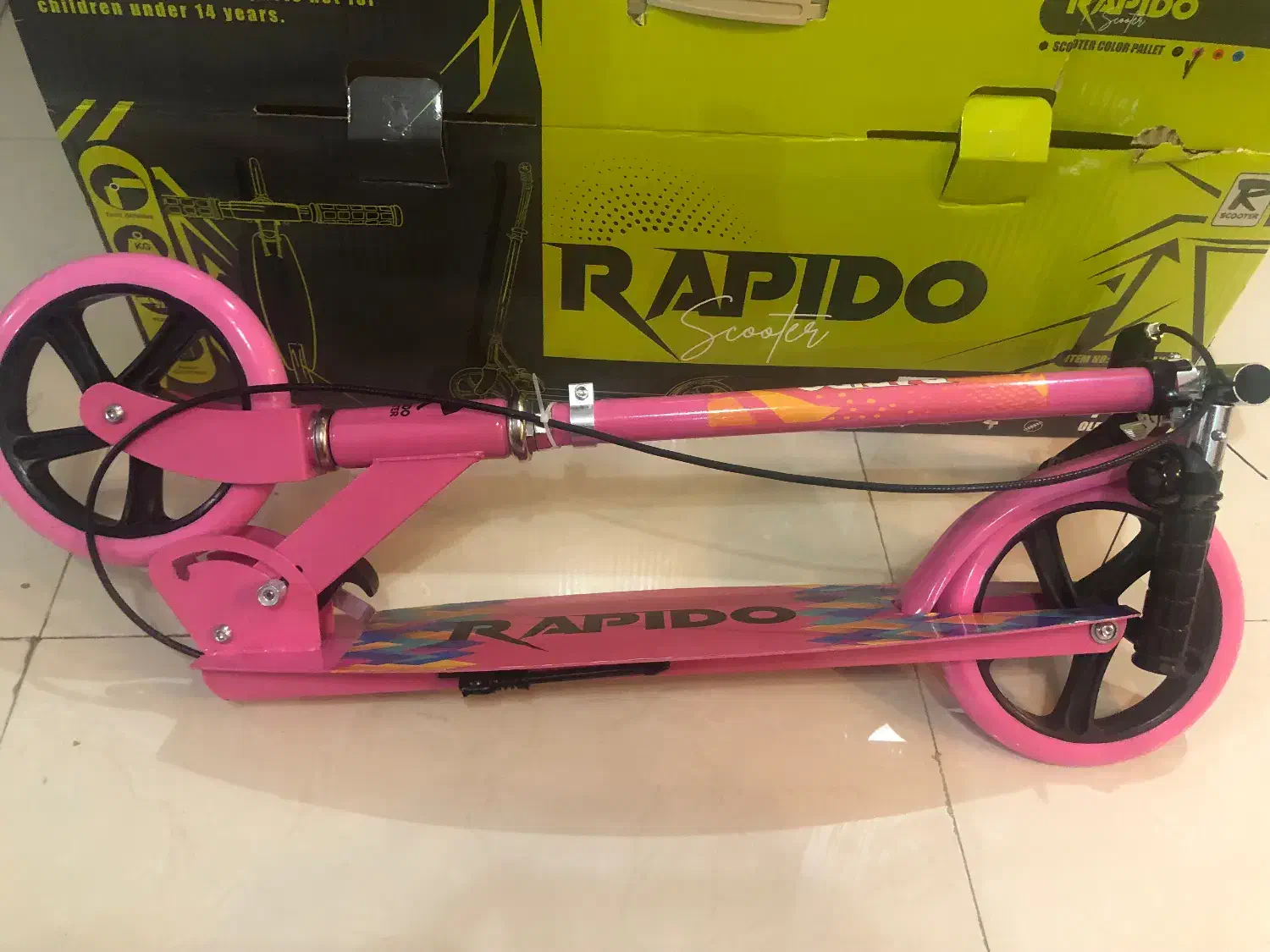 اسکوتر راپیدو|دوچرخه، اسکیت، اسکوتر|تهران, نیروی هوایی (پیروزی)|دیوار