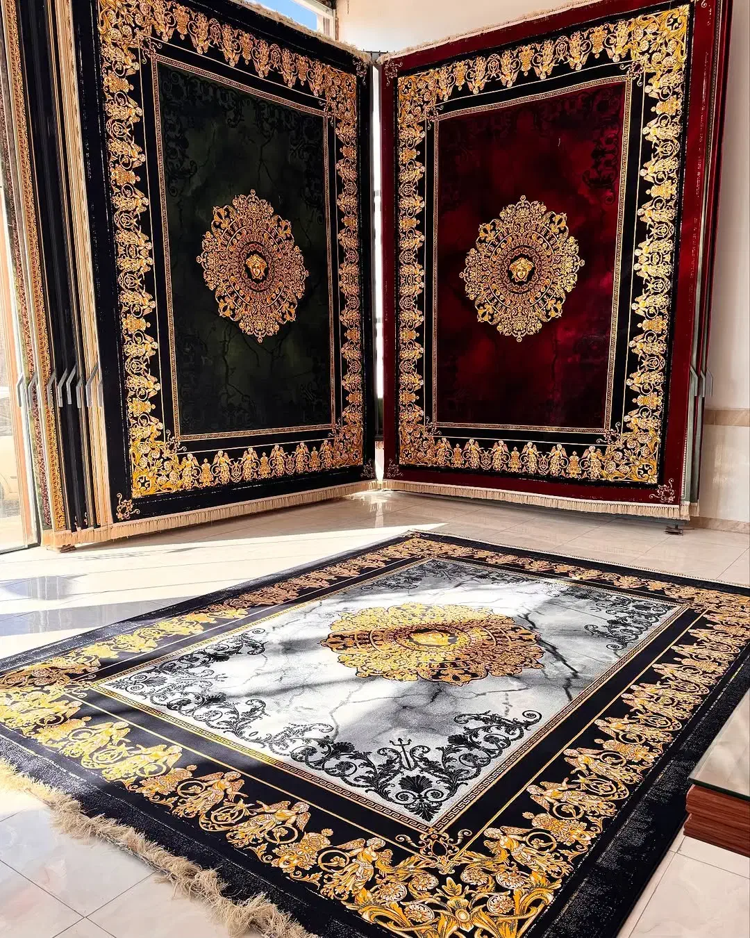 وینتج۸۹۲۳ورساچه جدید طوسی ودودی نقد واقساط۱۲۰۰|فرش|بوشهر, |دیوار