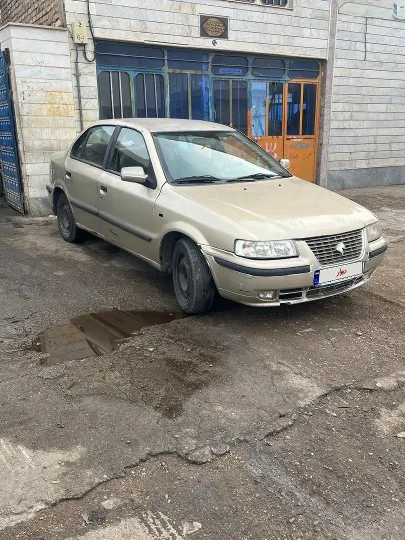 سمند بژ ۱۳۸۲ دوگانه سوز|خودرو سواری و وانت|سمنان, |دیوار