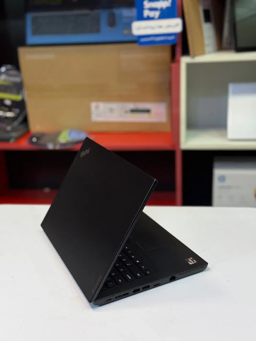 لنوو تینک پد RYZEN3 PRO مشابه صفر بدنه کربن|رایانه همراه|بندر انزلی, سامانسر|دیوار