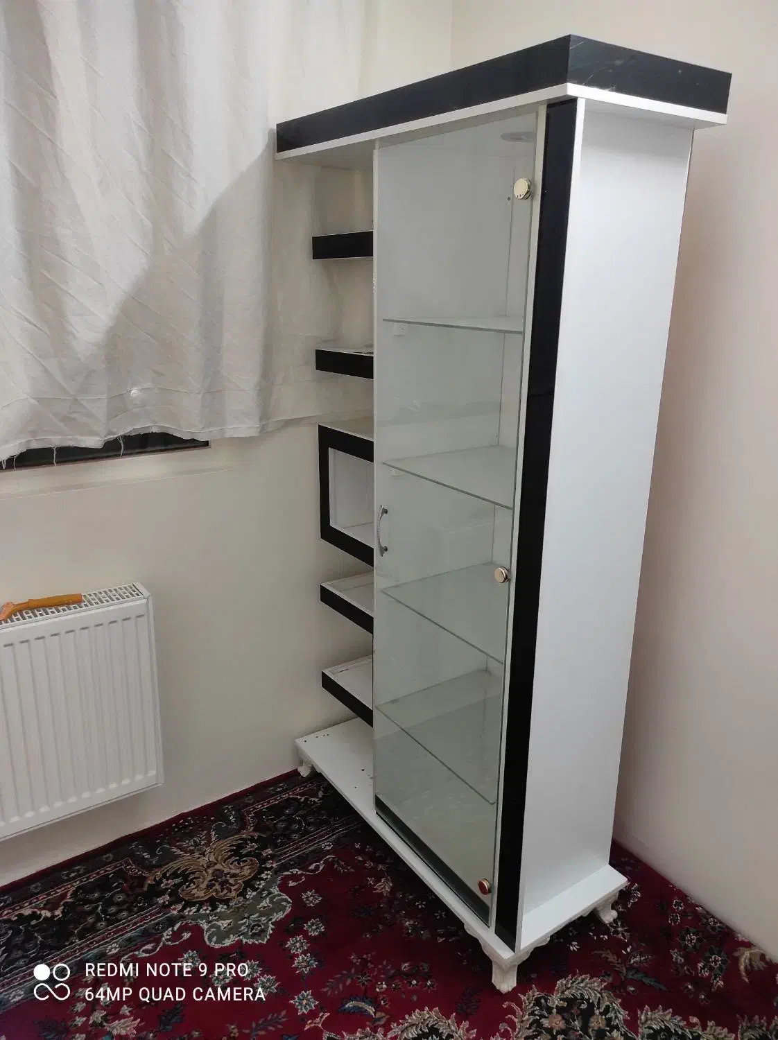 گنجه.بوفه.ویترین|بوفه، ویترین، کنسول|گلبهار, شهر جدید گلبهار|دیوار