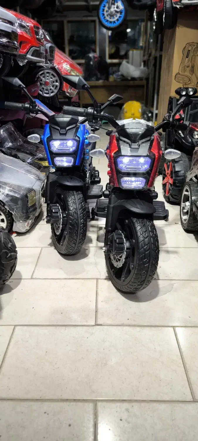 موتور بنللی لاستیک اسفنجی،موتور وسپا کنترلی،اقساطی|اسباب‌‌بازی|تاکستان, |دیوار