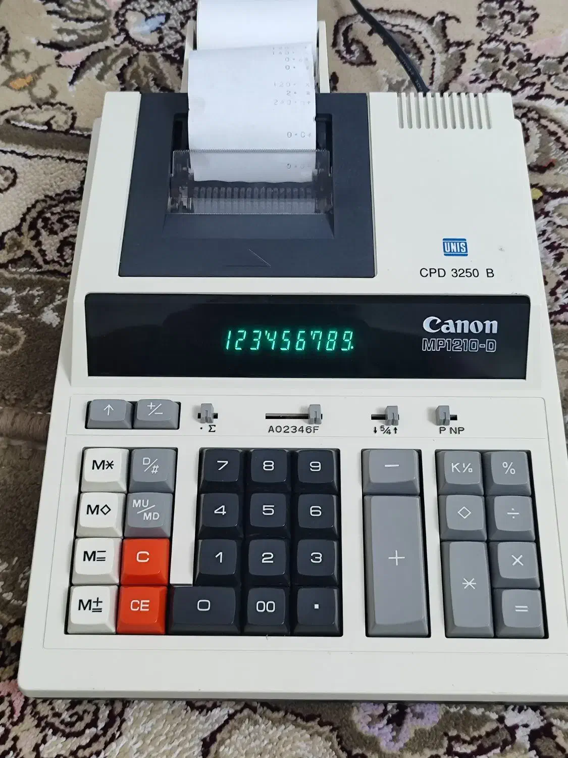 ماشین حساب فروشگاهی کانن MP1210-D|لوازم التحریر|بومهن, |دیوار