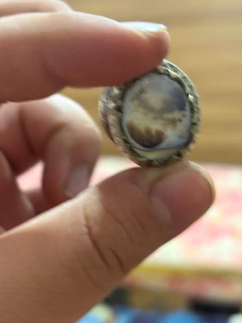 انگشتر شجر رکاب قلم کار استاد یمنی ۲۷ گرم|جواهرات|سیرجان, |دیوار