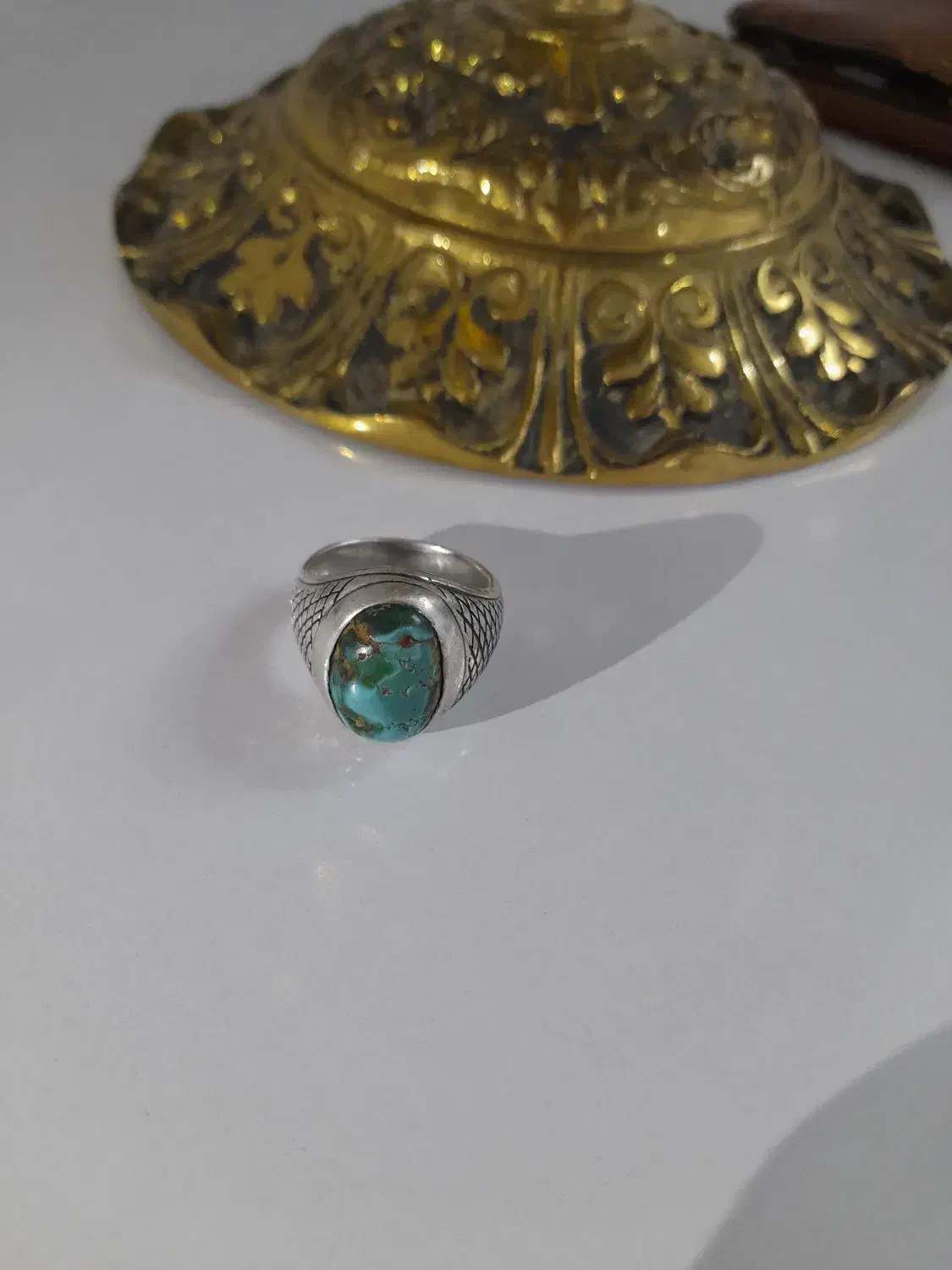 انگشتر فیروزه|جواهرات|میانه, |دیوار