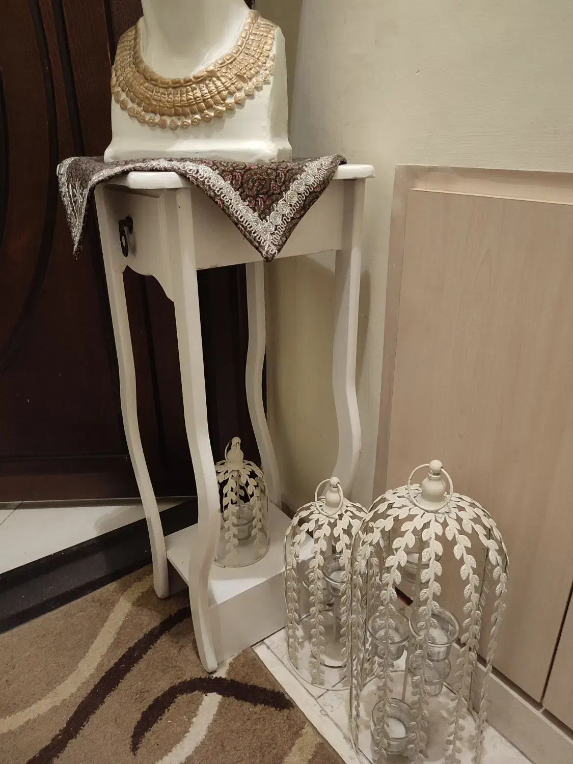 میز تلفن سفید|میز تلفن|تبریز, |دیوار