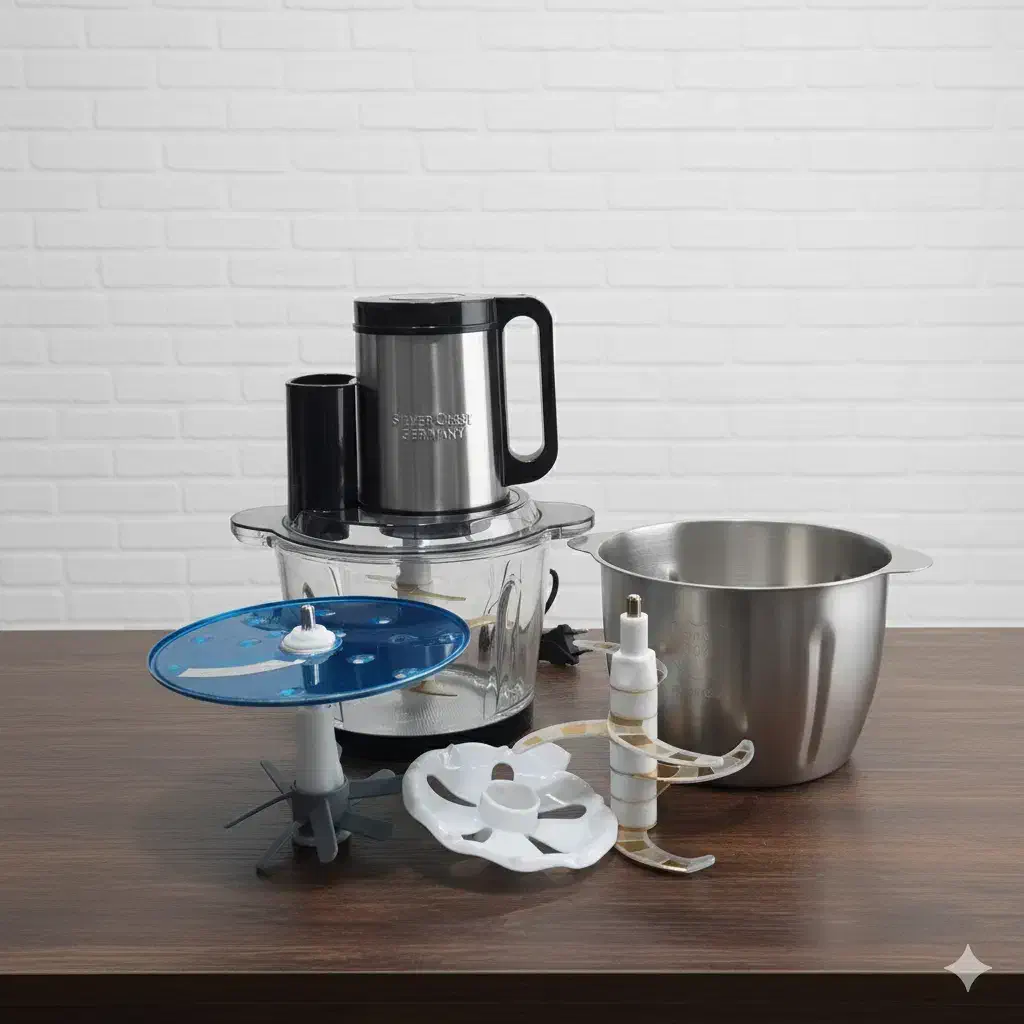 خردکن اصلی 2 کاسه سیلورکرست ملنیکس/غذاساز/مخلوط کن|خردکن، آسیاب، غذاساز|مشهد, چهنو|دیوار