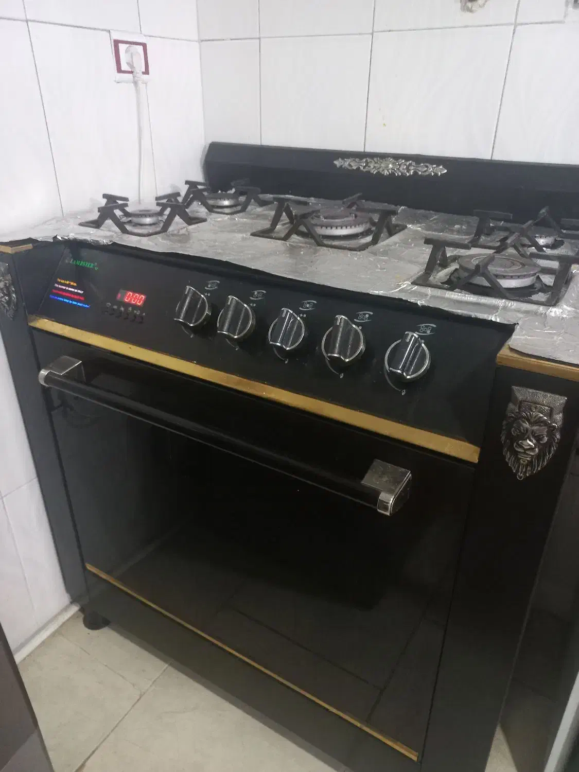 اجاق گاز طرح فر ب علت تغیر دکور میفروشم|اجاق گاز و لوازم برقی پختوپز|سمنان, |دیوار