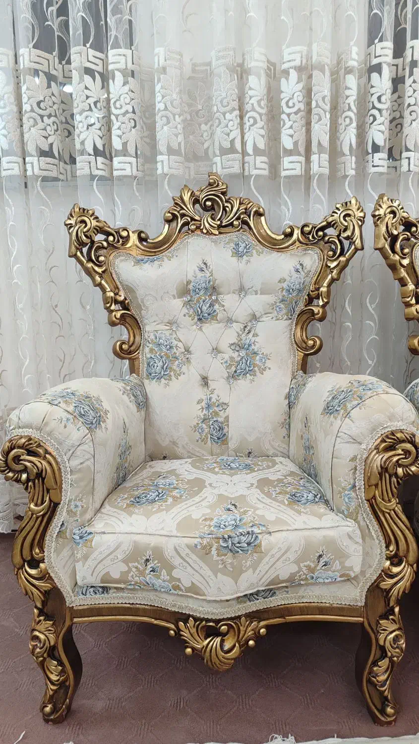 مبل سلطنتی متکایی|مبلمان خانگی و میز عسلی|سلماس, |دیوار