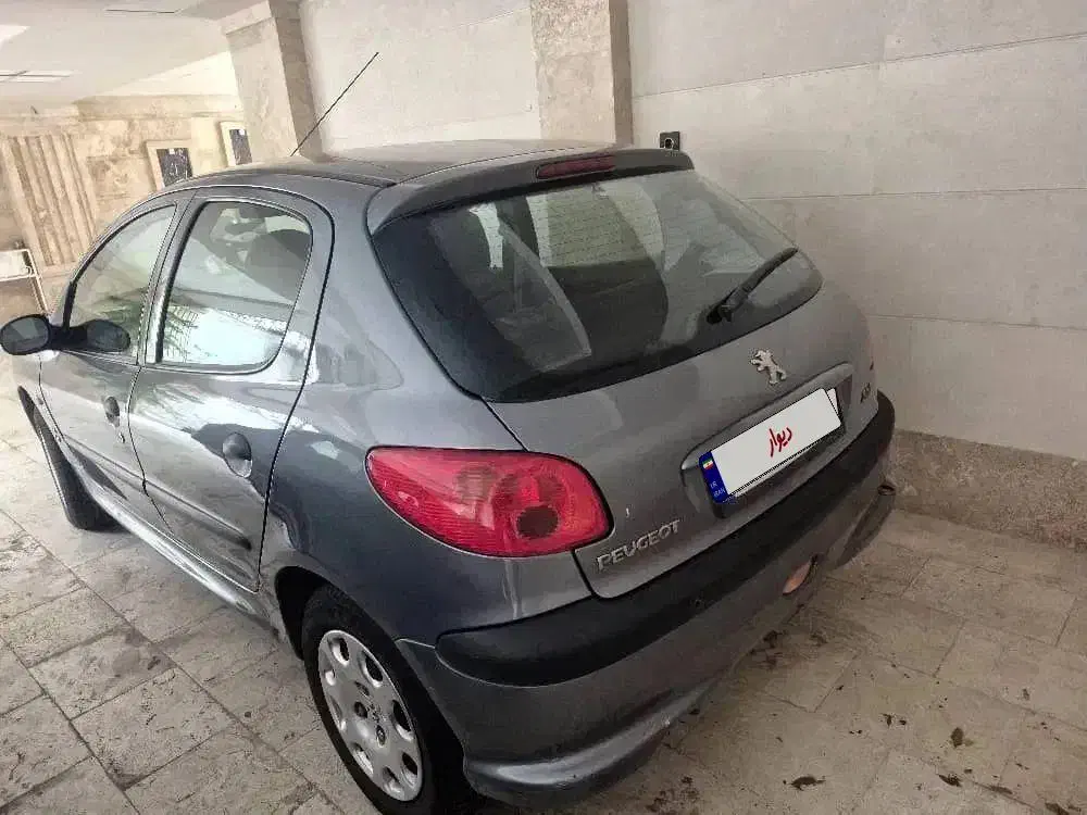 ۲۰۶ تیپ ۲ مدل ۹۵|خودرو سواری و وانت|رشت, دیانتی|دیوار