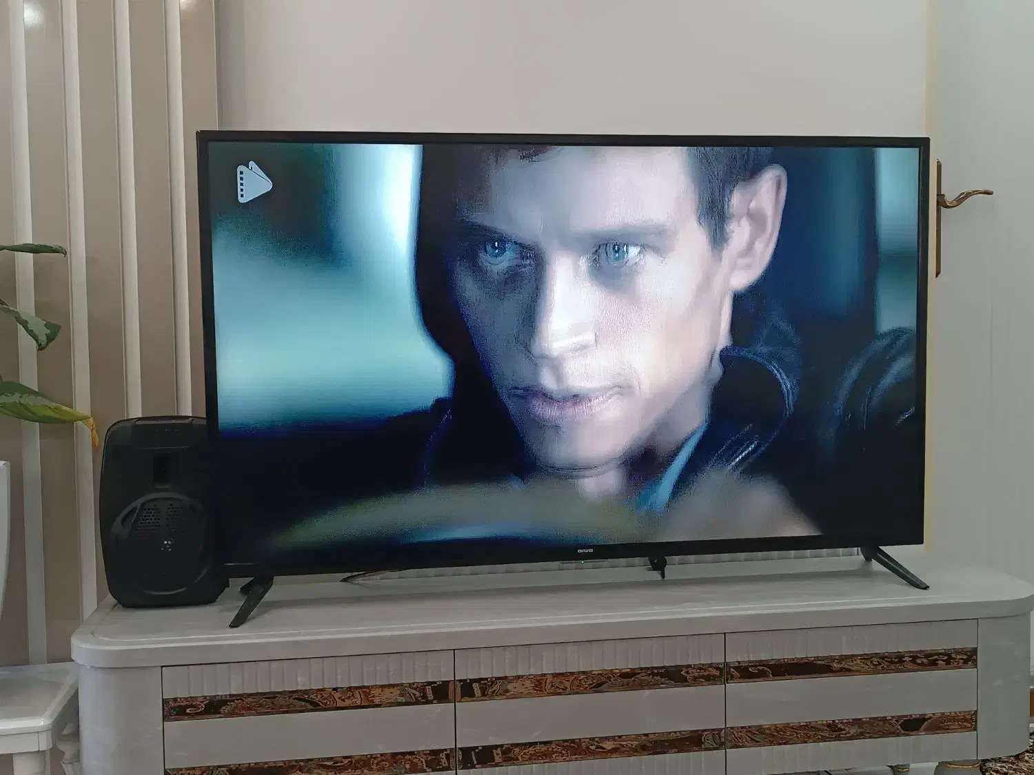 تلویزیون۵۵ اینچ|تلویزیون و پروژکتور|صفادشت, |دیوار