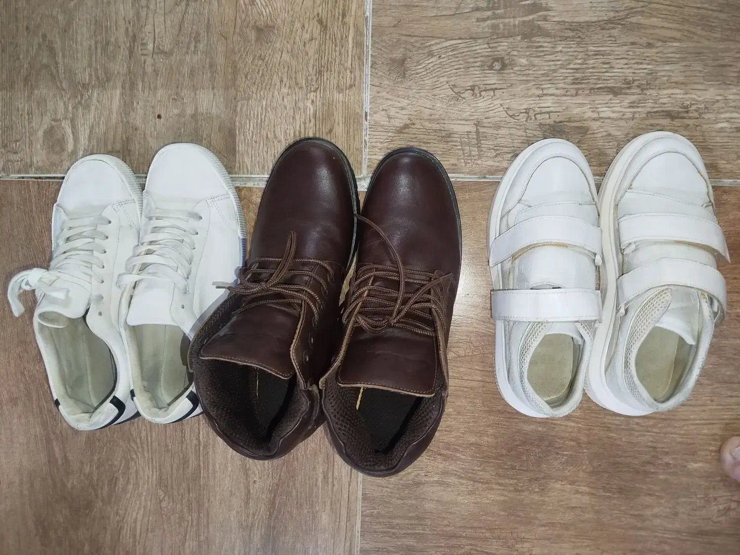 سه جفت کفش سالم و تمیز|کیف، کفش، کمربند|بندرعباس, |دیوار