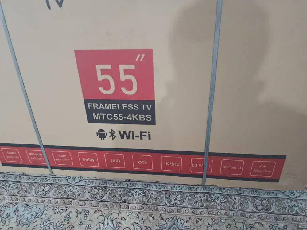 تلویزیون 55اینچ مجیک|تلویزیون و پروژکتور|زنجان, |دیوار