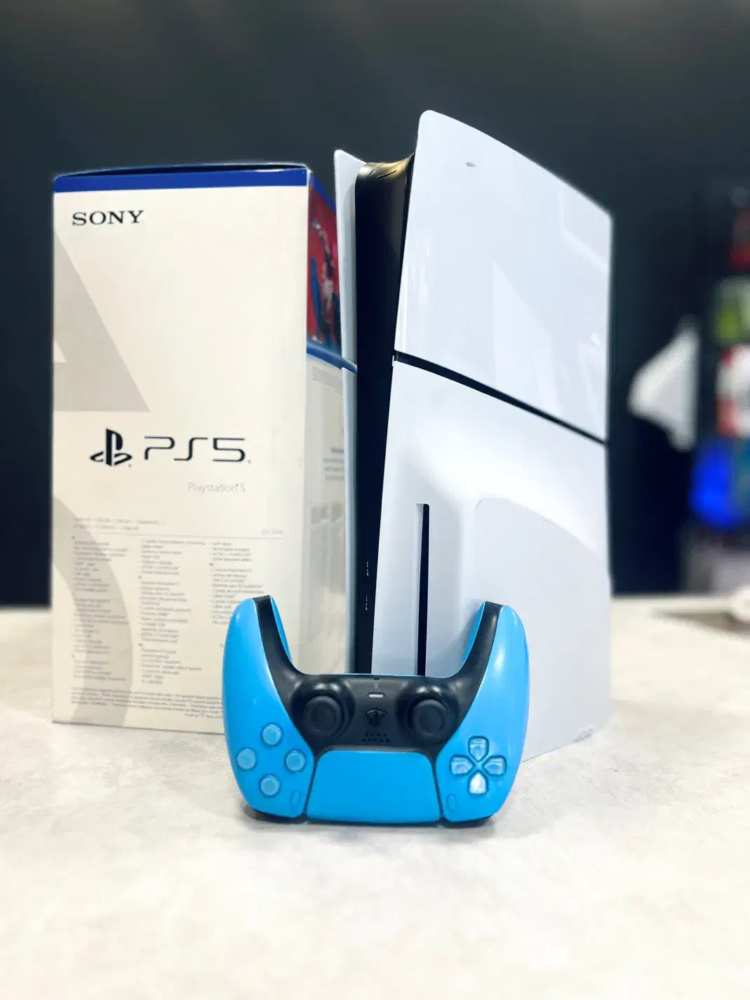 PS5 اسلیم استاندارد کارکرده با دودسته وبازی اقساط|کنسول، بازی ویدئویی و آنلاین|گلبهار, شهر جدید گلبهار|دیوار