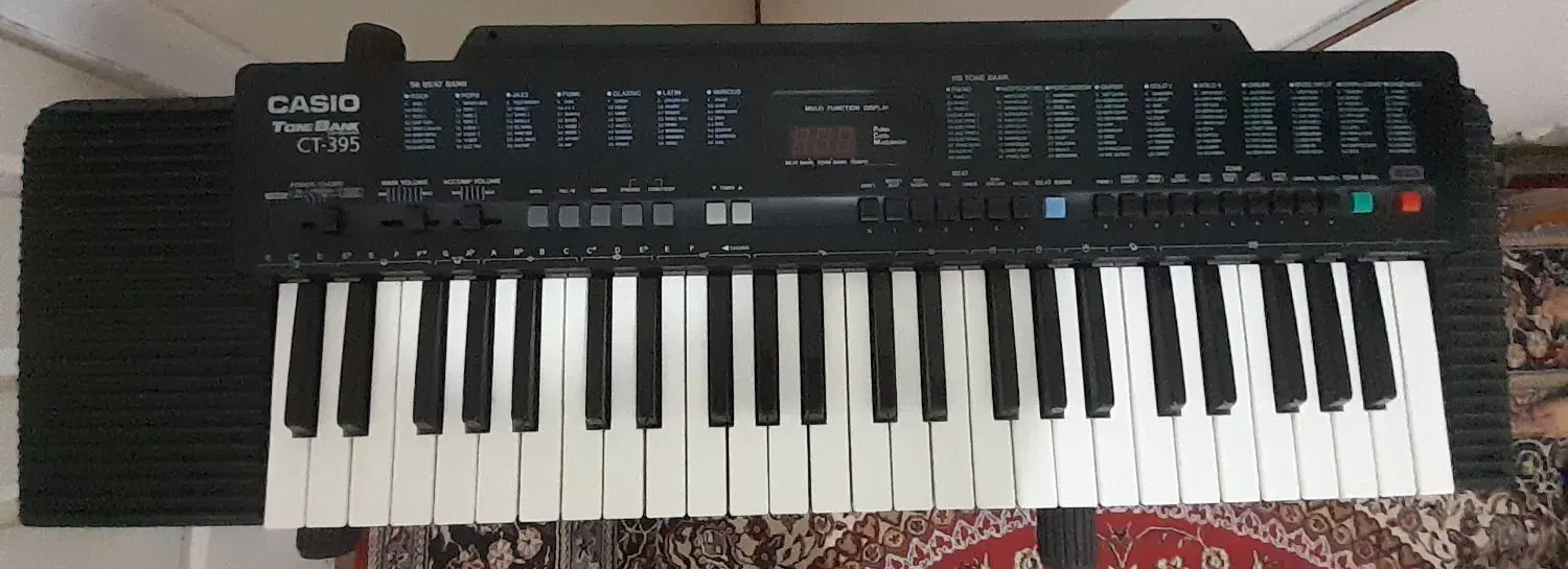 ارگ کاسیو ct ۳۹۵|پیانو، کیبورد، آکاردئون|قم, باغ پنبه|دیوار