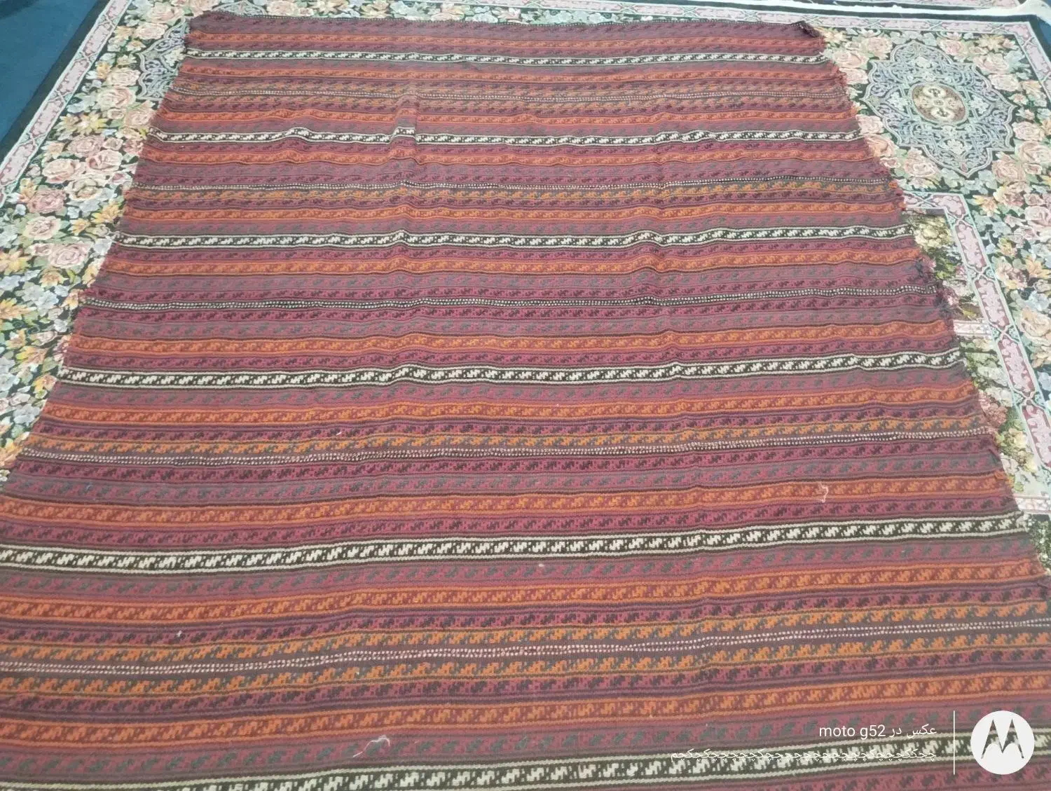 فروش تعداد ۲ عدد جاجیم دست بافت با پشم گوسفند|گلیم، جاجیم، گبه|تهران, لویزان|دیوار