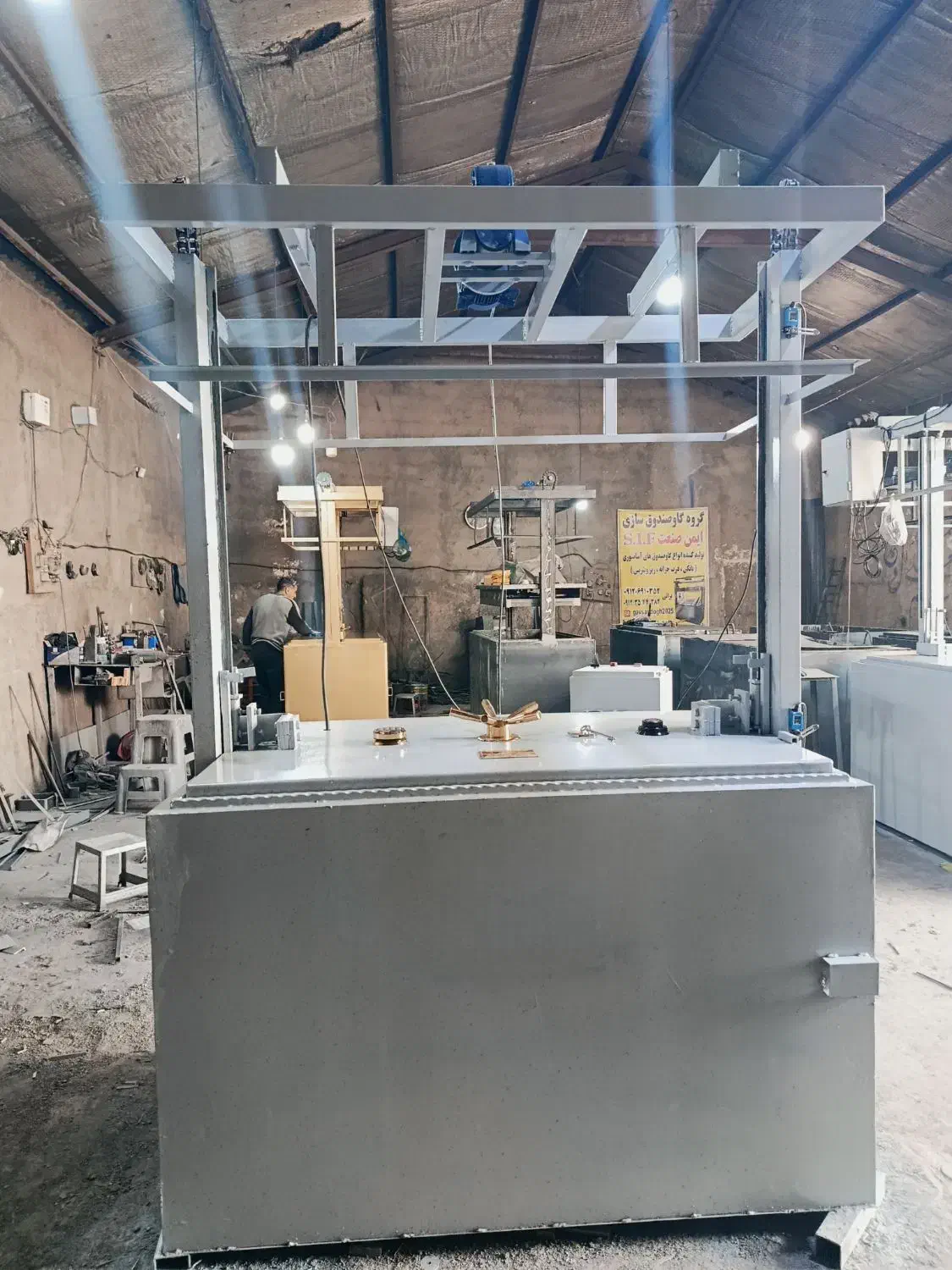 گاوصندوق اسانسوری زنجیر مخفی، استاتیک|ابزارآلات|شیراز, بازار|دیوار