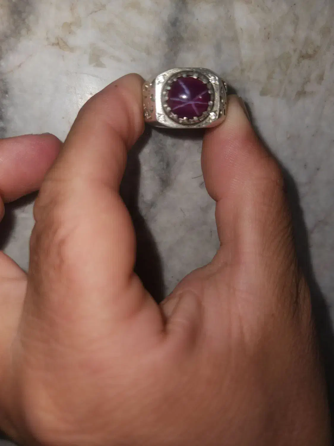 انگشتر یاقوت استار و ساعت سامسونگ واچ۳|جواهرات|کرمان, |دیوار