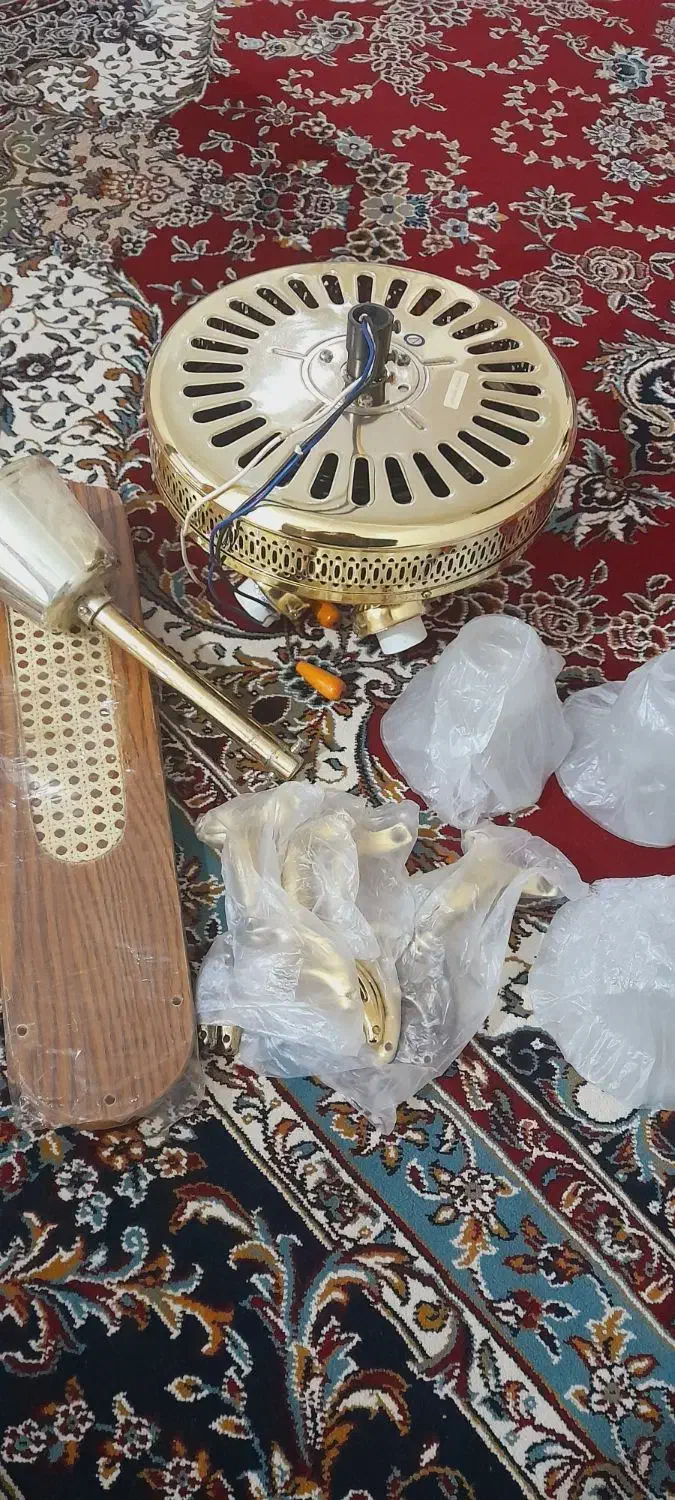 پنکه لوستری|پنکه و تصفیه‌کنندهٔ هوا|تهران, پاسداران|دیوار