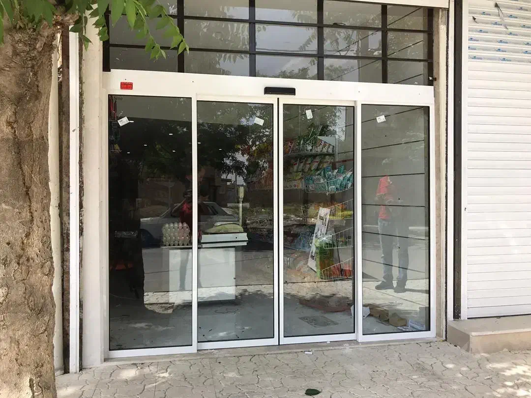 ساخت ونصب درب شیشه ای کشویی اتوماتیک مغازه،ساختمان|مصالح و تجهیزات ساختمان|کرج, شهرک اوج|دیوار