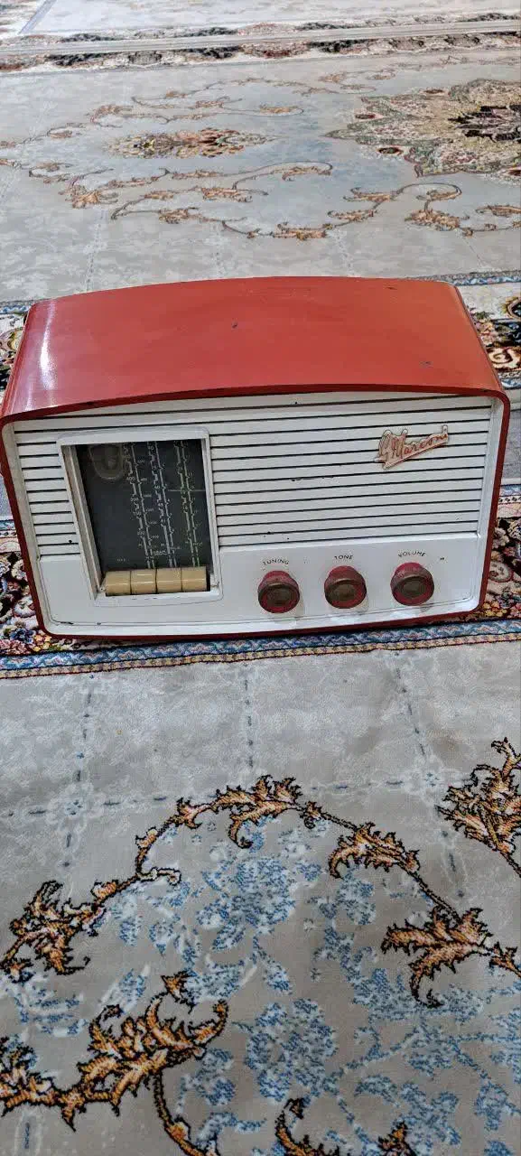 رادیو قدیمی|کلکسیون اشیاء عتیقه|اهواز, کوی جانبازان(دانش)|دیوار