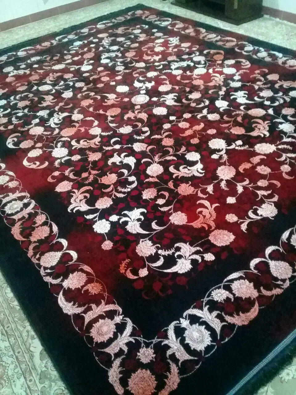 ۵ تخته فرش ۱۲ متری آکبند ۷۰۰ شانه اصلی و سنگین|فرش|اسلام‌‌آباد غرب, |دیوار