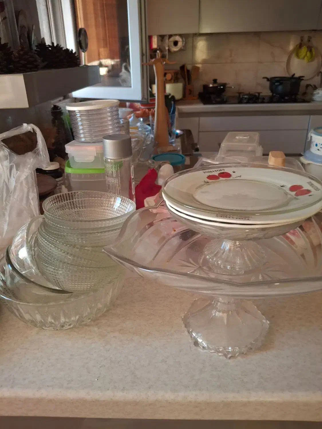 تعدادی ظروف|ظروف سرو و پذیرایی|کرج, فاز ۴ مهرشهر|دیوار