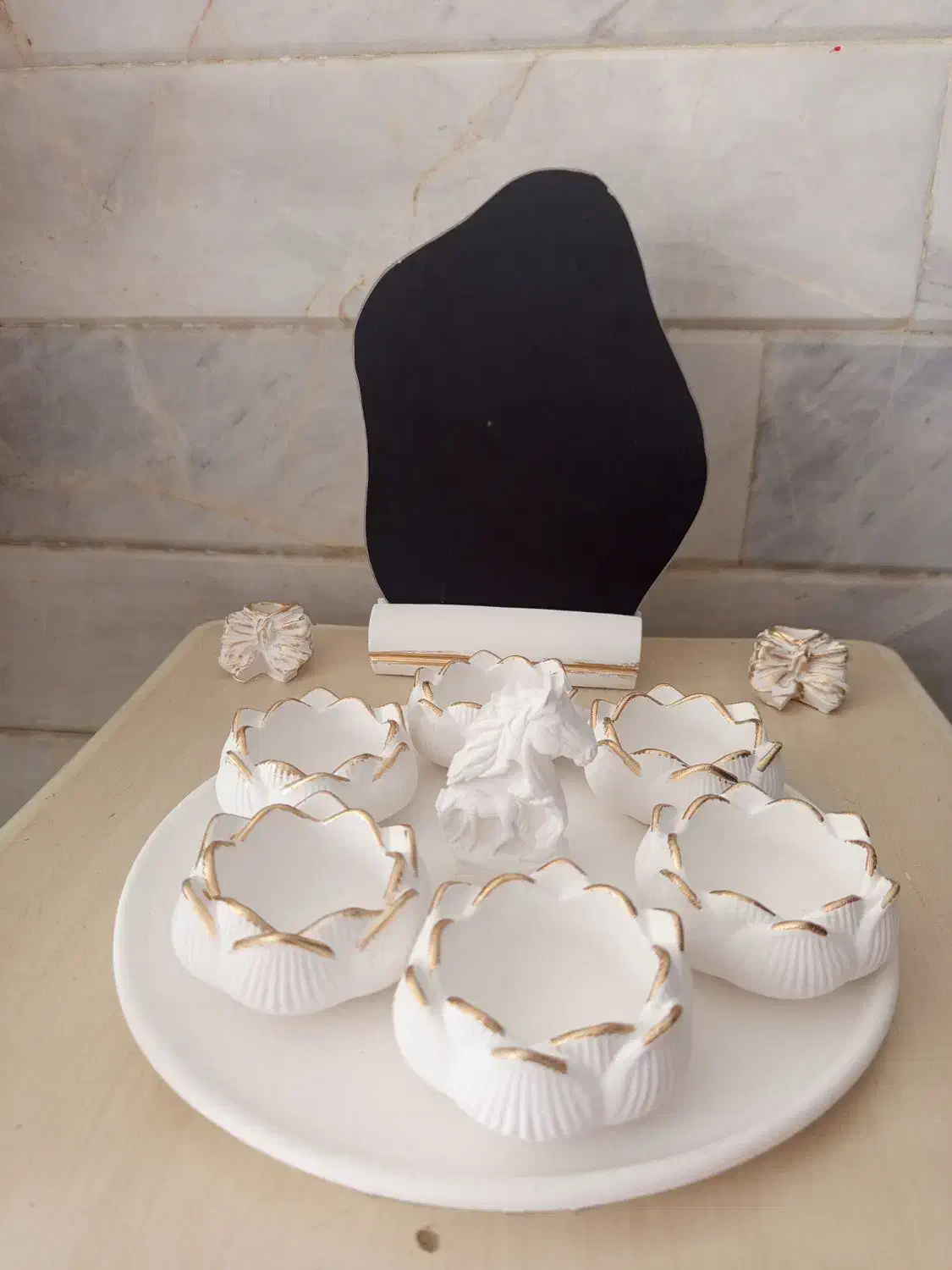 هفت سین سنگ مصنوعی|صنایع دستی و سایر لوازم تزئینی|قم, زند آباد|دیوار