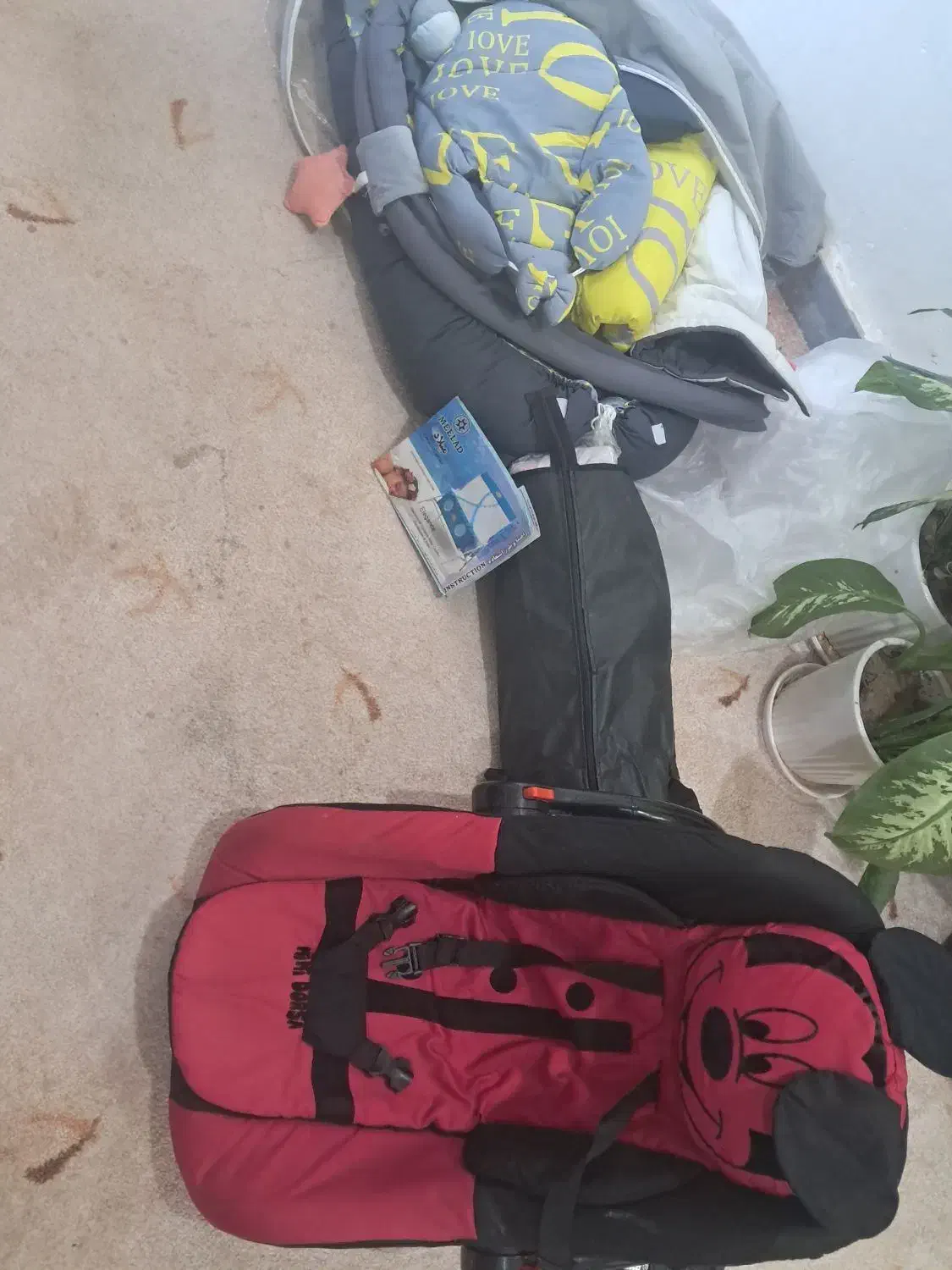 گهواره قنداق کریر|کالسکه و لوازم جانبی|اندیمشک, |دیوار