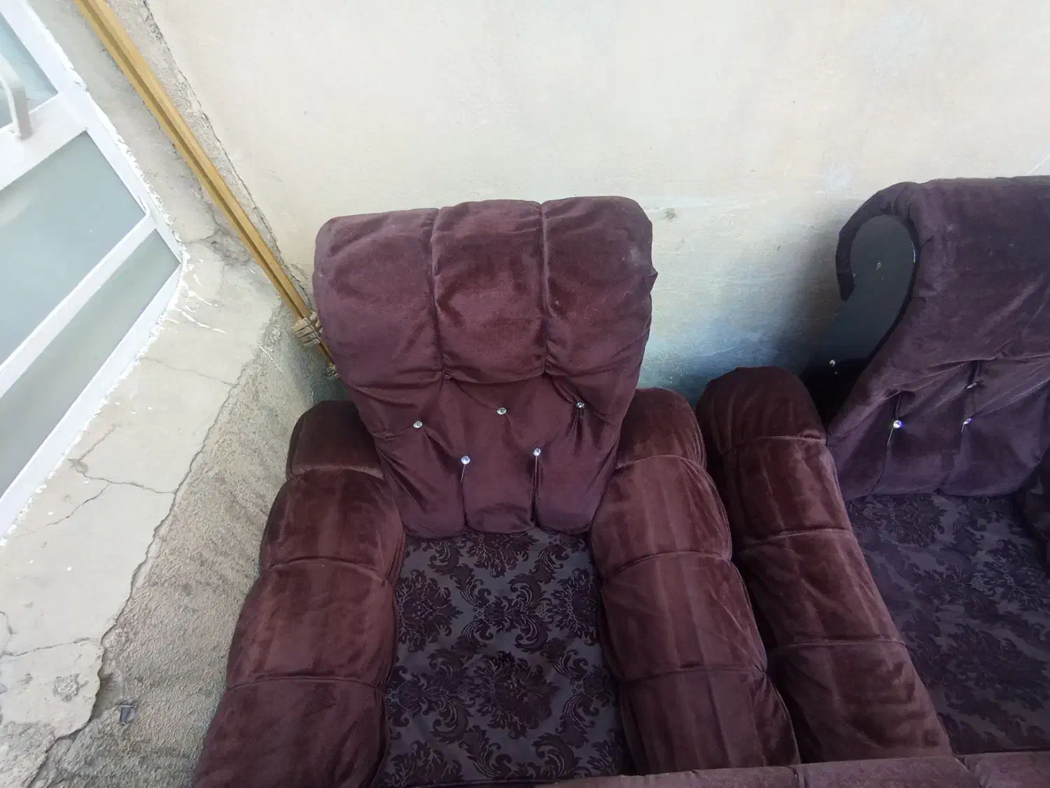 مبل 5نفره 2عدد تک نفر|مبلمان خانگی و میز عسلی|بانه, |دیوار