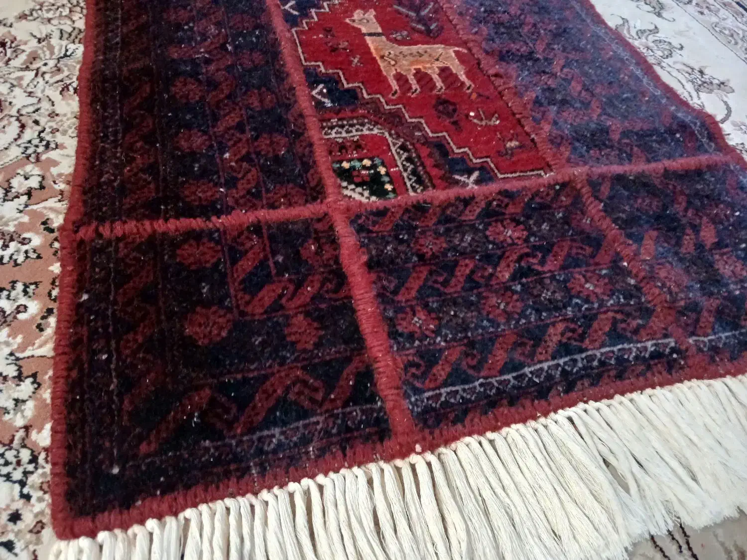 فرش تمام دستباف|فرش|کاشمر, |دیوار