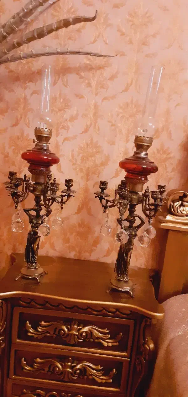 شمعدان برنزی|صنایع دستی و سایر لوازم تزئینی|فولادشهر, C3|دیوار