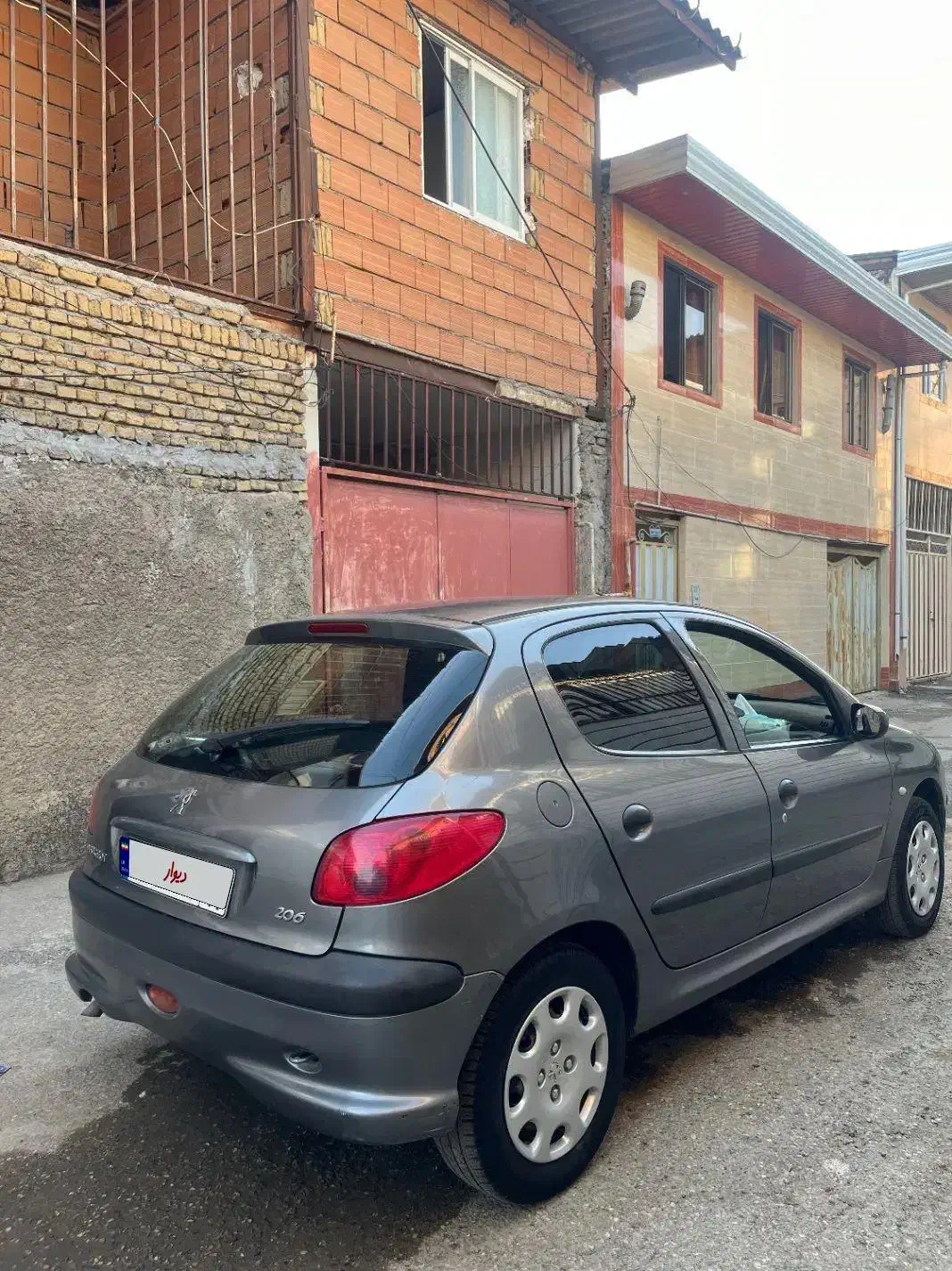 ۲۰۶ مدل ۸۶ درحد|خودرو سواری و وانت|ساری, |دیوار