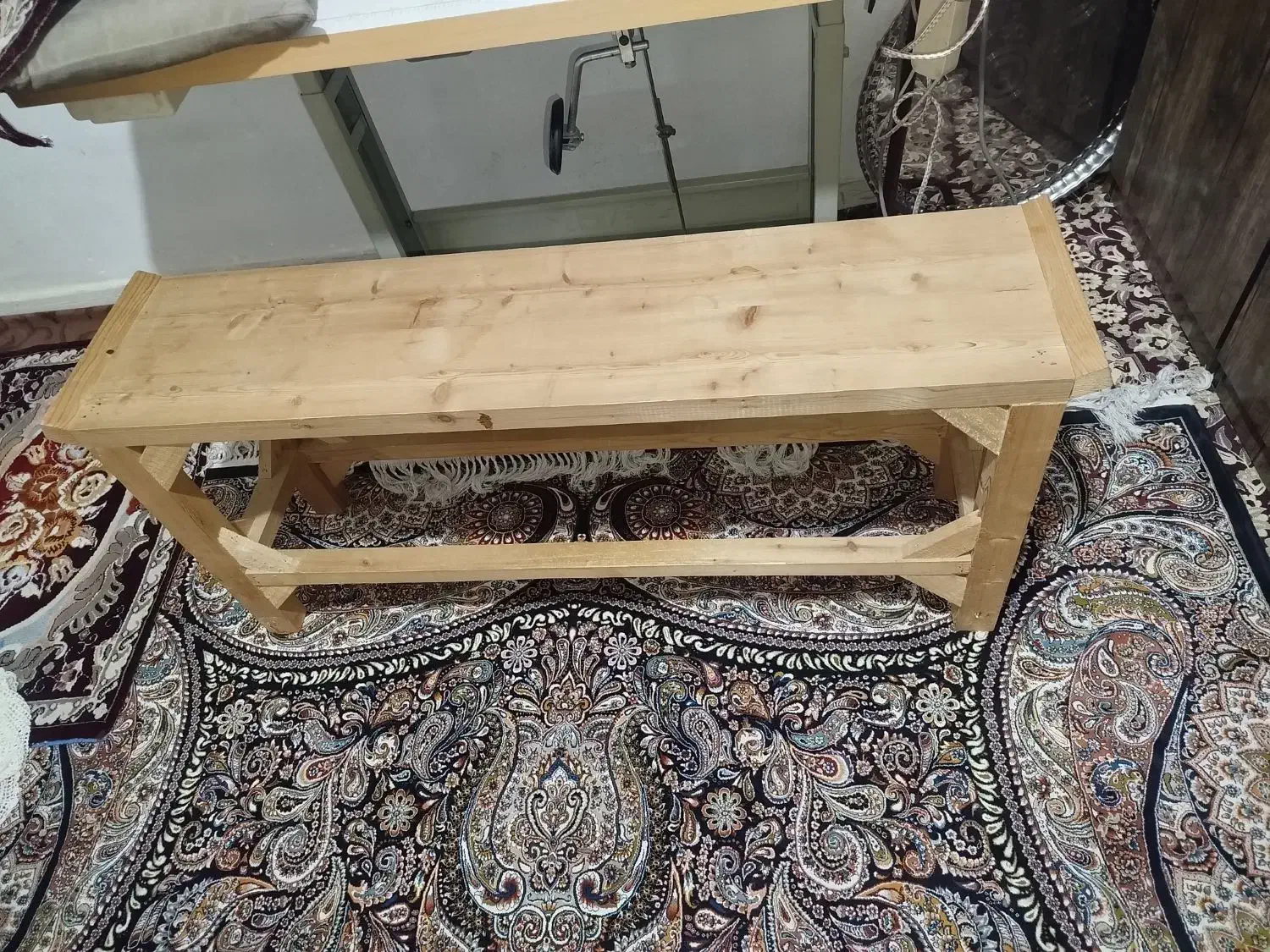 نیمکت چوبی|صندلی و نیمکت|نسیمشهر, |دیوار