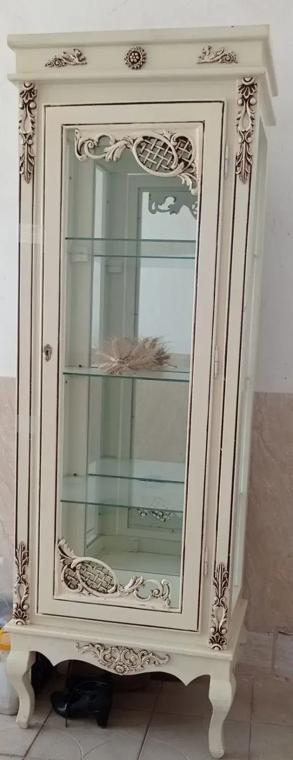 بوفه در حد نو|بوفه، ویترین، کنسول|اسفراین, |دیوار